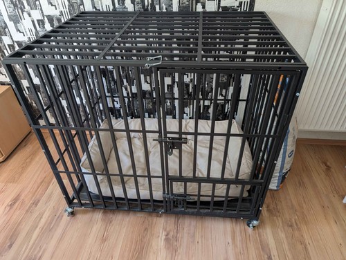 Hundekäfig rollbar groß ohne