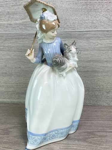Lladro nao dame mit hund - lladro,